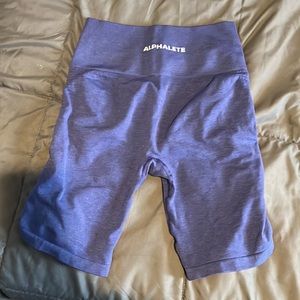 Alphalete biker shorts